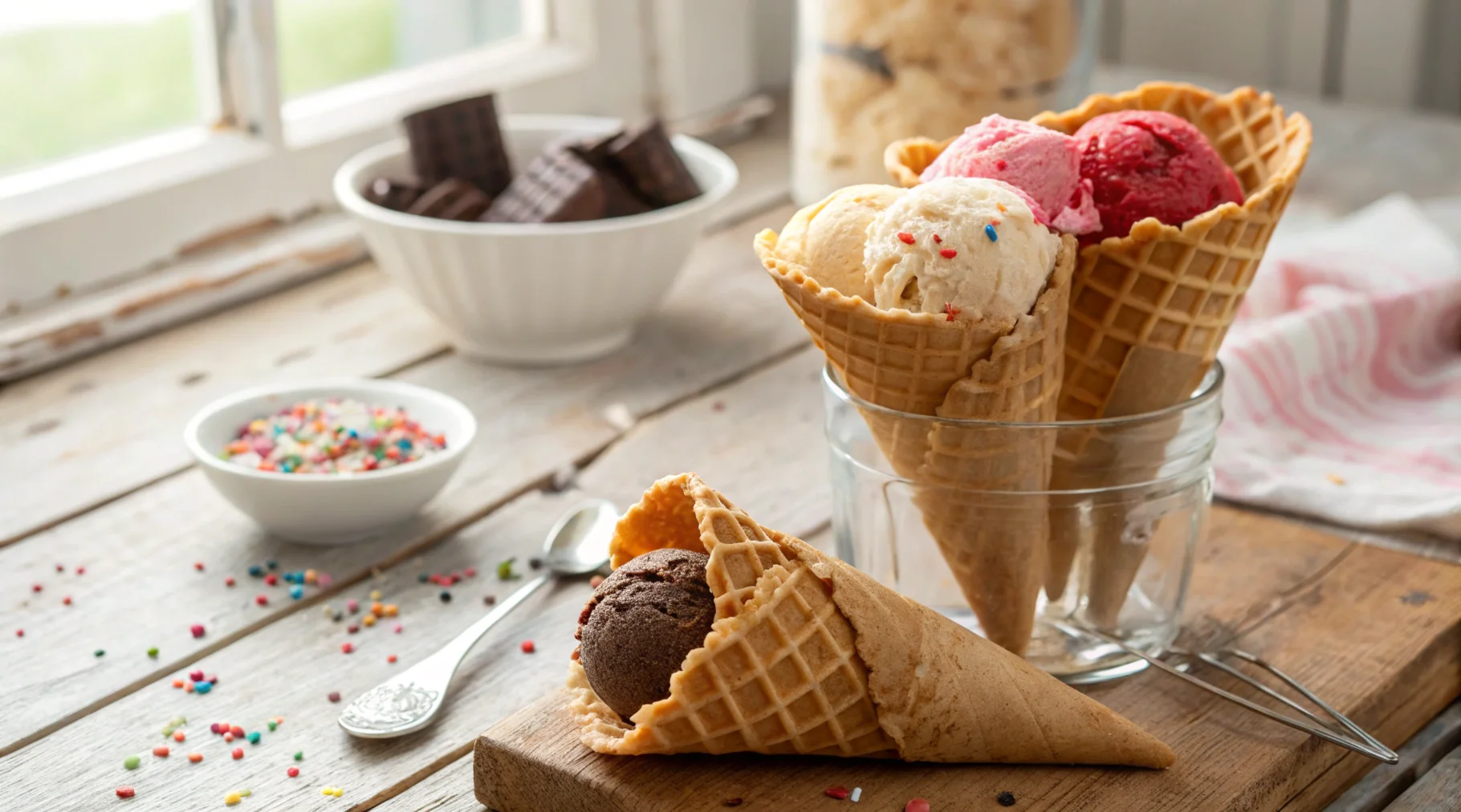 Home 6 Waffle Cone Recipe: 6 Simple Steps for Perfect Crispy Cones Every Time
