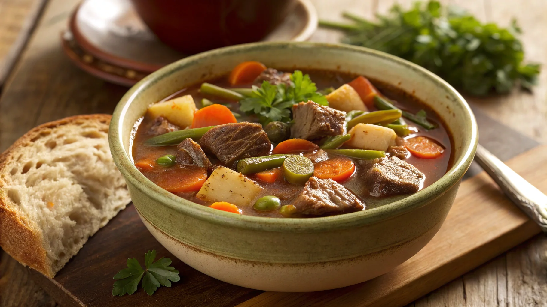 Home 5 Old-Fashioned Vegetable Beef Soup Recipe | 5 Simple Steps for a Cozy, Hearty Meal