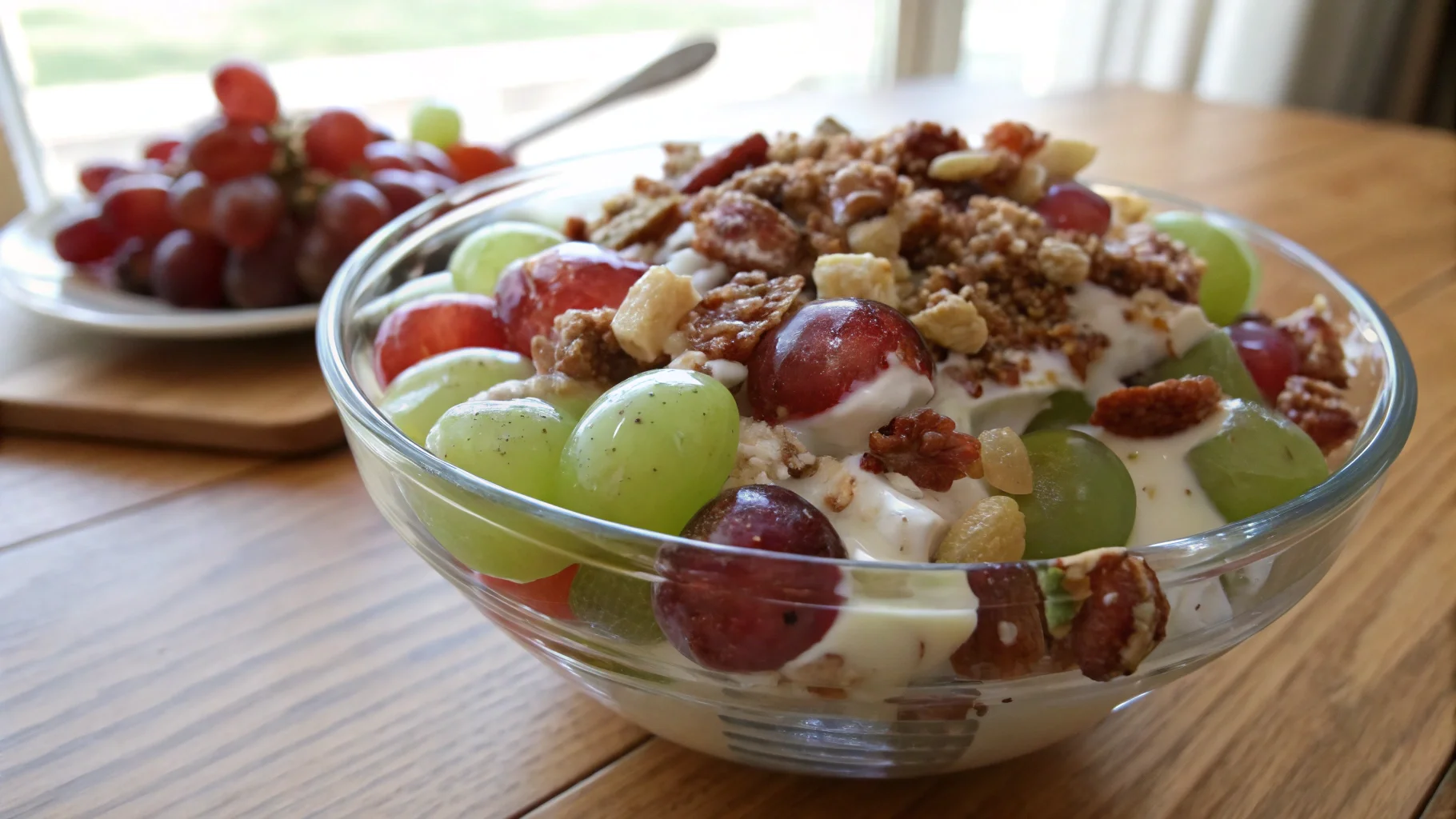 Home 5 Chicken Salad Chick Grape Salad Recipe – 7 easy steps for a creamy, Crunchy dish